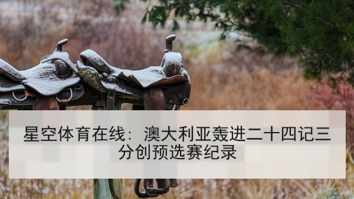 星空体育在线: 澳大利亚轰进二十四记三分创预选赛纪录